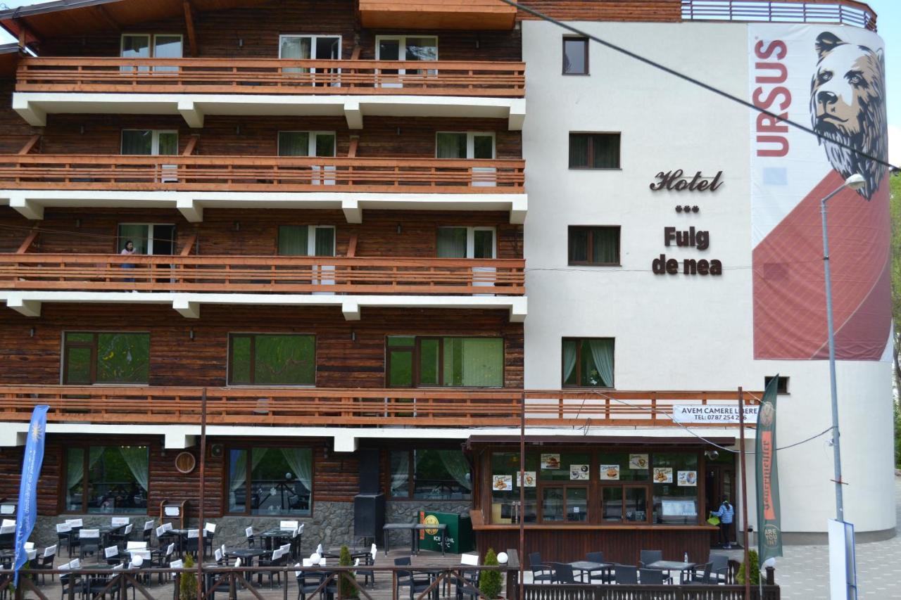 Cabana Fulg De Nea Predeal Esterno foto